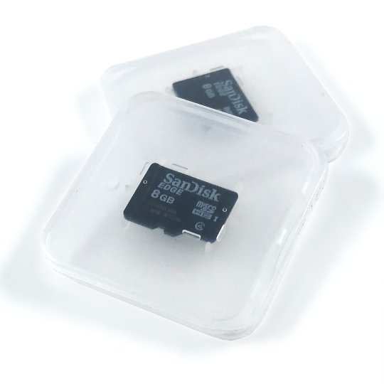 Custodia Hama Per Schede SD E MicroSD - Scatolina Trasparente Slim E Salvaspazio