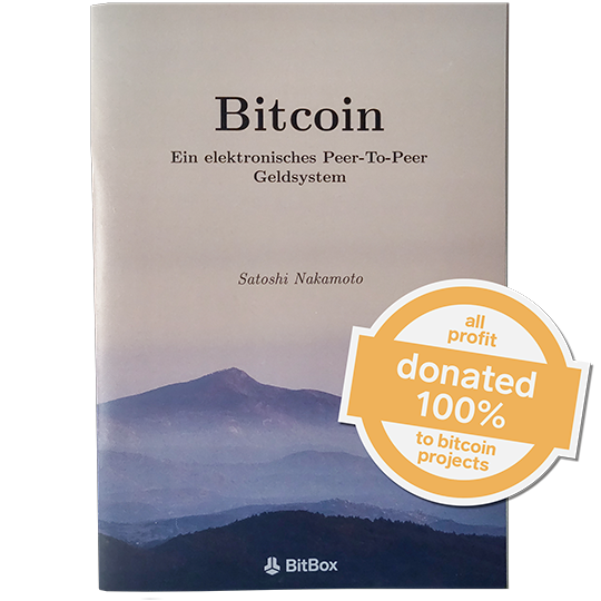 Bitcoin Whitepaper print booklet
